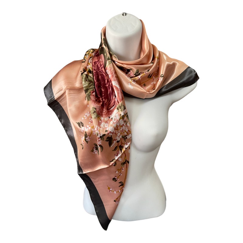 Christal Scarf Top - Floral Print