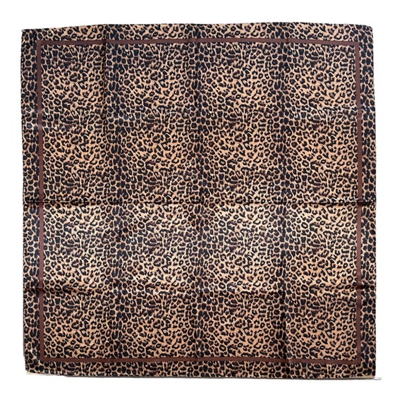 Leopard Brown Scarf - Women Neck Scarf - Fashion … - image 9