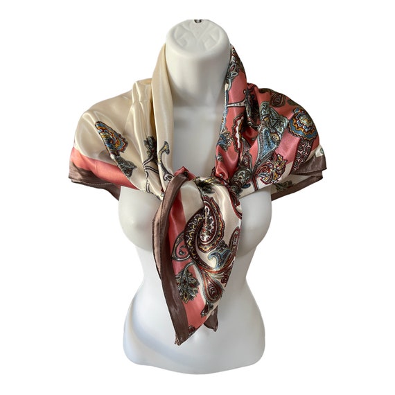 Women Silk Scarf - Fashion Scarf - Head Scarf - H… - image 6