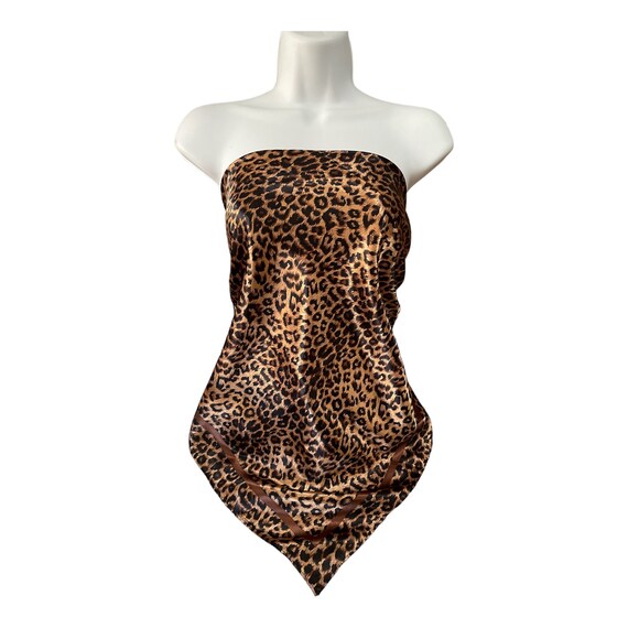 Leopard Brown Scarf - Women Neck Scarf - Fashion … - image 8