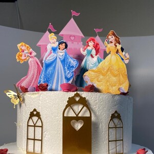 Disney Prinzessinnen Cake Topper