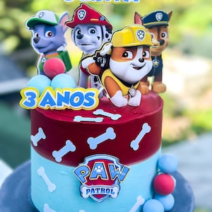 Paw Patrol Cake Topper