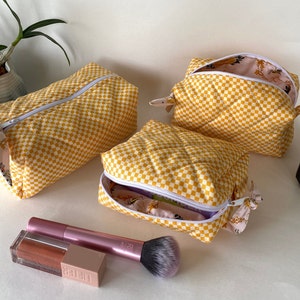 Handmade makeup bag Etsy