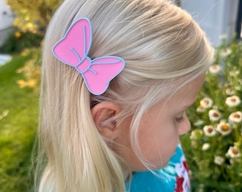 2 Little Bo Peep Hair Clips - set of 2 barrettes - 3d printed
