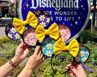 Daisy Mouse Ears Headband Set of 3 – 3D Printed