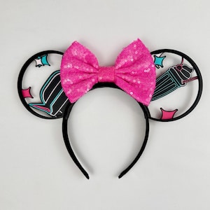 V8 Cafe Mouse Ears Headband - 3D printed