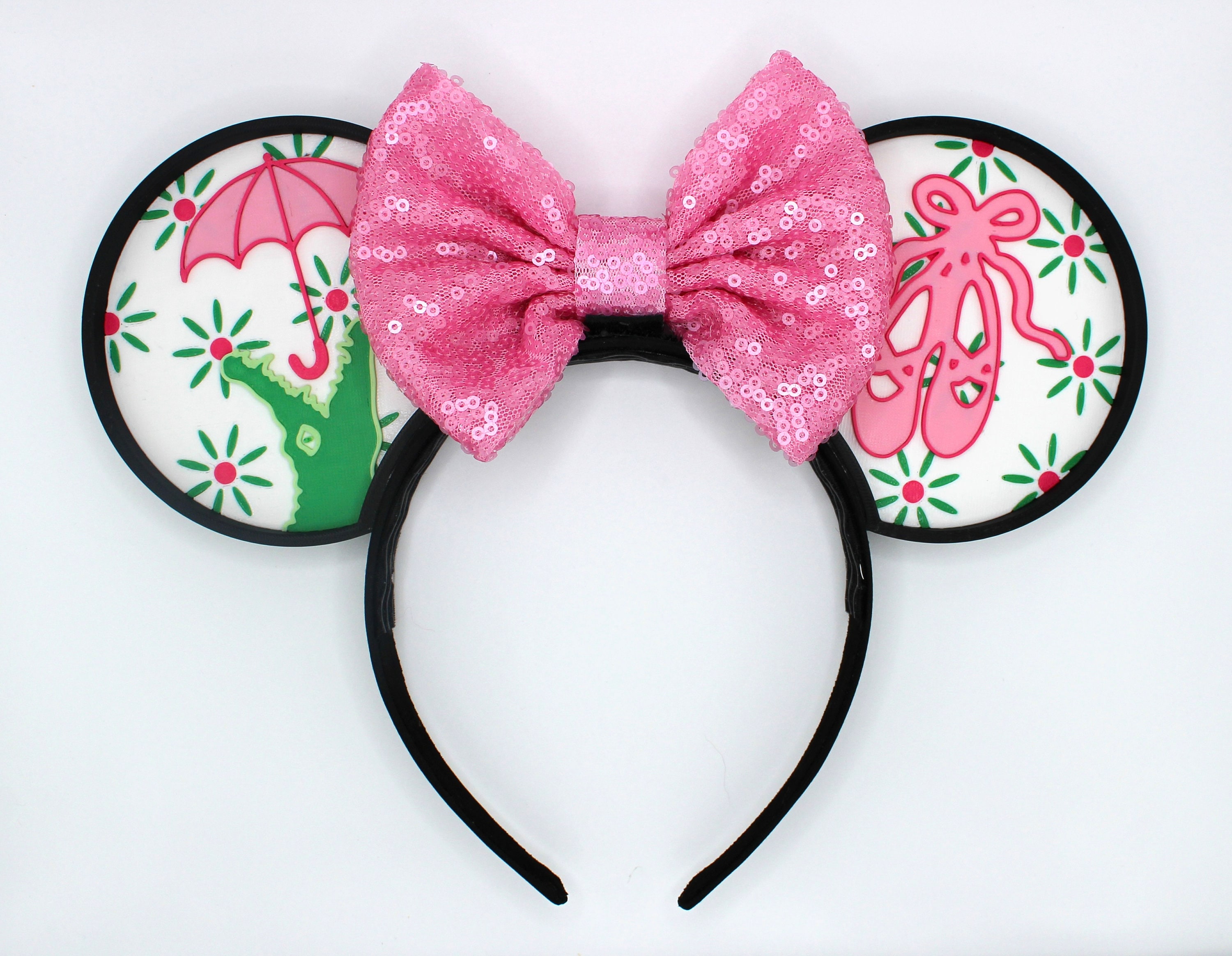 Disney Parks 2019 RARE Haunted Mansion Tightrope Walker Girl Ears Headband ?? Haunted Mansion Tightrope Ears - Etsy main image 3