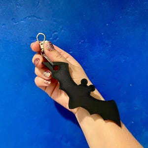 Halloween Bat Keychain - 3d printed