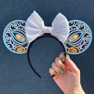 Midnight Princess Mouse Ears Headband - 3D Printed