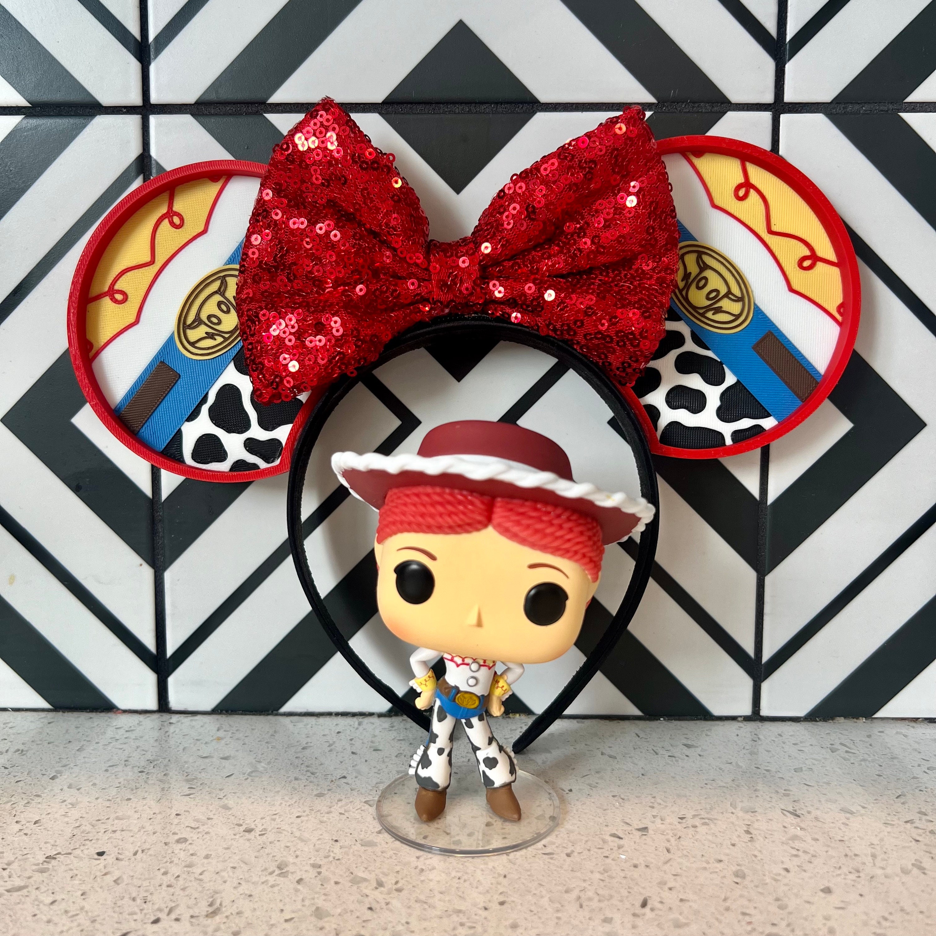 Cowgirl Mouse Ears - 3D Printed - Etsy display picture 1