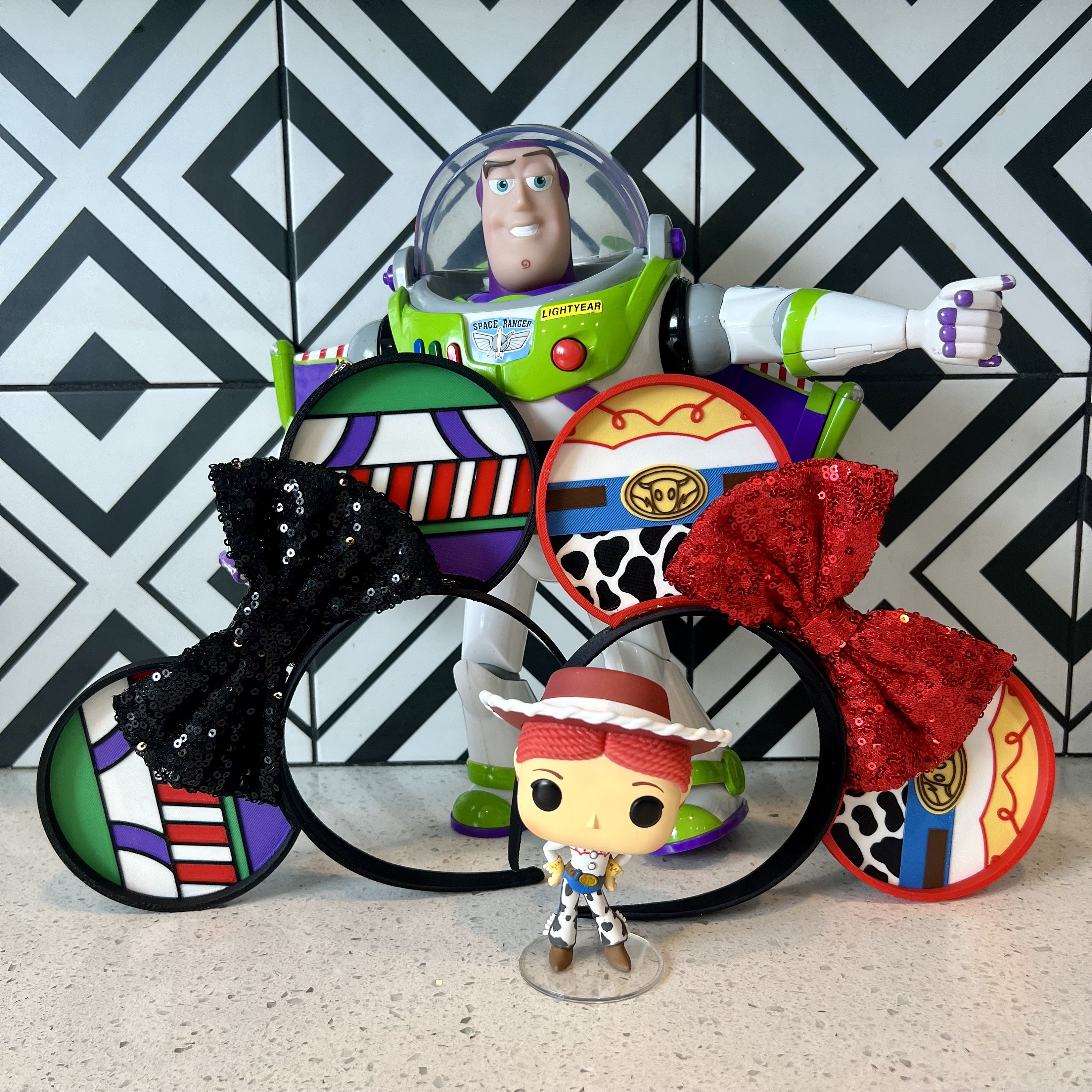 Cowgirl Mouse Ears - 3D Printed - Etsy display picture 2