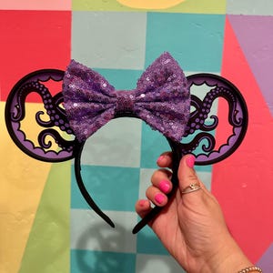 Sea Witch Mouse Ears Headband - 3d printed - villain