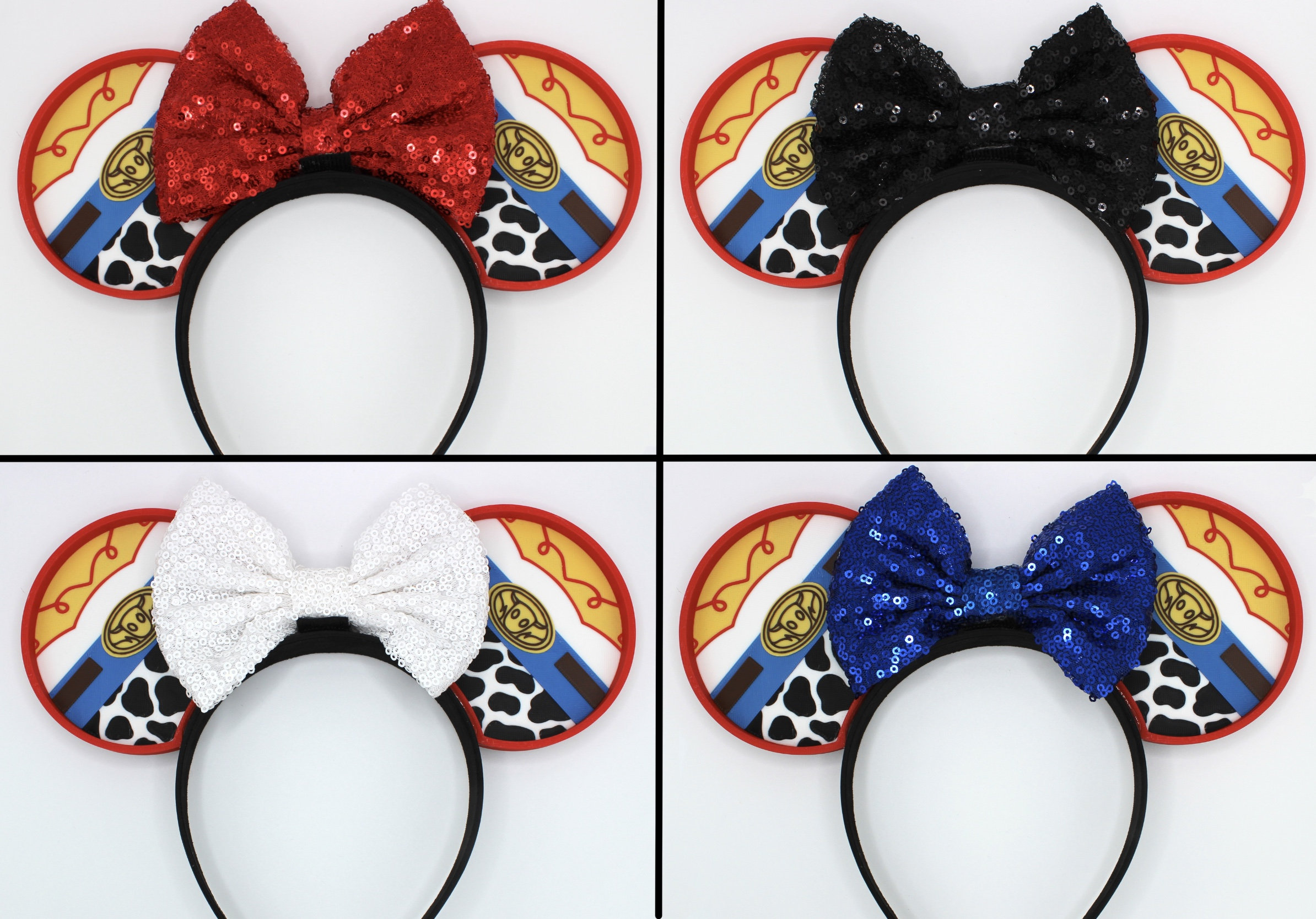 Cowboy Mouse Ears | 3D Printed Ears Cowgirl Mouse Ears - 3D Printed - Etsy main image 4