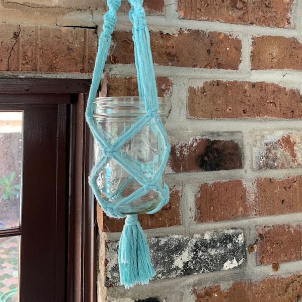 Macrame Jar Etsy
