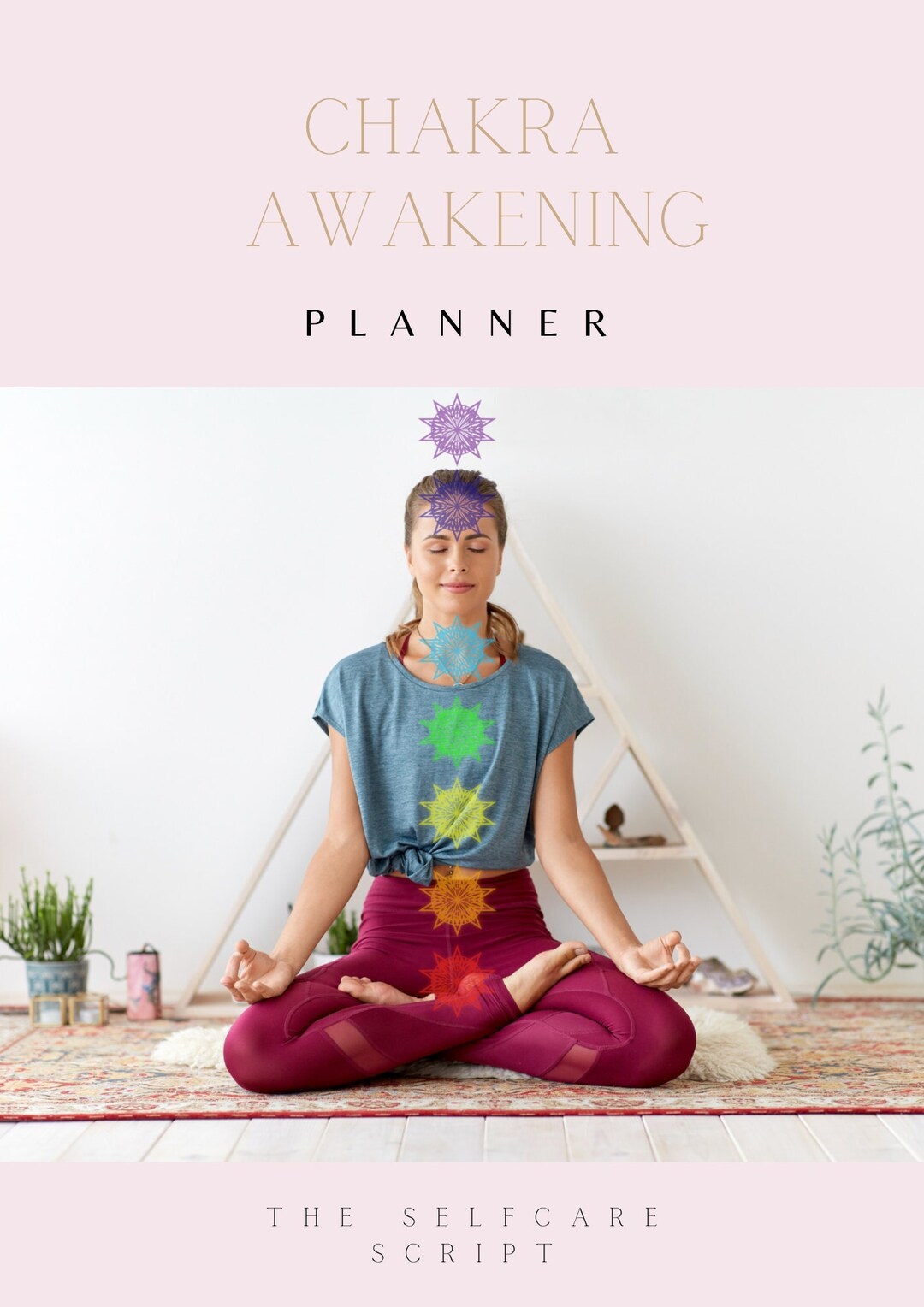Chakra Awakening Planner Printable Spirituality Planner Chakra ...