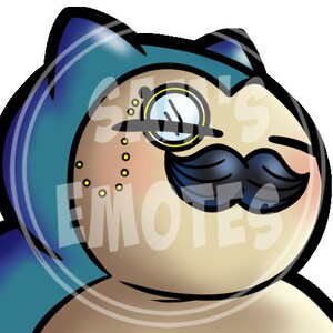 Fancy Snorlax Emote