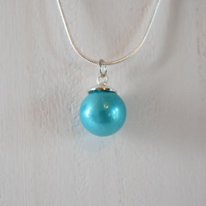 Edison Pearl Pendant Blue