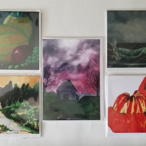 Carte d’impression d’art, carte de vœux, carte vierge, carte de toute occasion