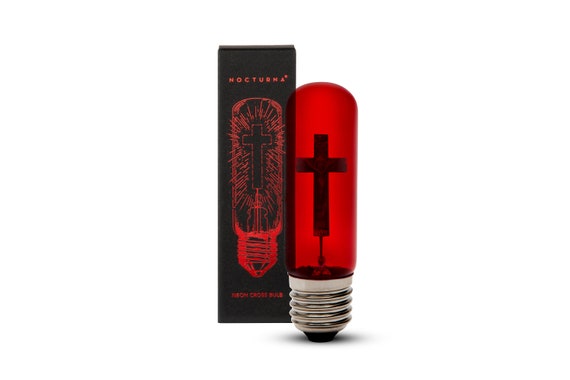 Crucifix Cross Light Bulb e27 / Globo de luz roja / Bombilla de novedad /  crucifijo / estética católica / luz nocturna / aerolux -  México
