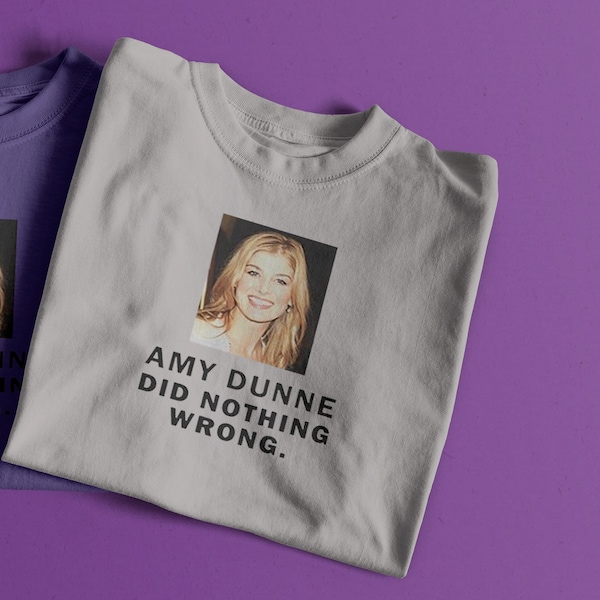 Gone Girl Amy Dunne Did Nothing Wrong Tshirt