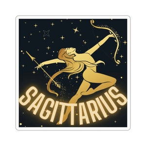 Zodiac Sign Stickers-- Sagittarius