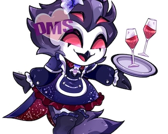 Pre-order: [1] Helluva Boss Maid 3" Charms