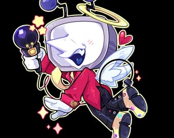 Pre-order: Spamtenna Heart Magnet 3" Charms