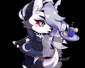 Pre-order: [2] Helluva Boss Maid 3" Charms