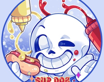 Undertale 1.25" Buttons
