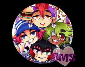 Variety Anime 1.25" Buttons