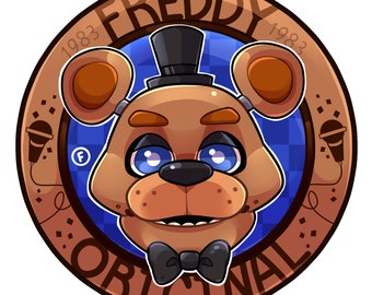 Pre-order: FNAF 1 Blind Bags 2" Acrylic Pins