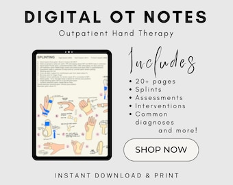 OT Modalities Study Guide: SOAP Notes Cheat Sheet