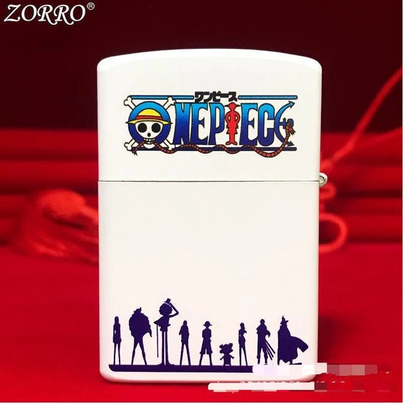 One Piece Monkey D Luffy Pure Copper Lighter Zippo Etsy