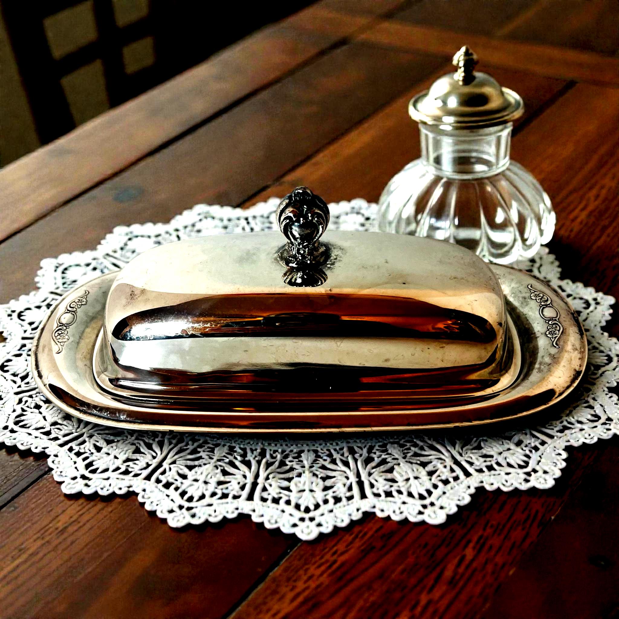 Rogers Silverplate Serving Dish With Lid - Etsy