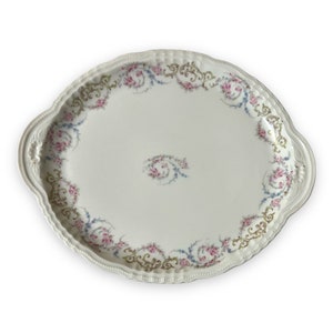 Serving Plate | Antique Haviland Limoges Oval Serving Platter | Cottage Chic Decor
