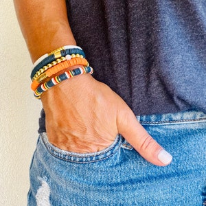 Bestseller, Astros-armbandstapel, Game Day-armbandstapel, Houston-armbanden, deze worden afzonderlijk of in een stapel van 5 verkocht