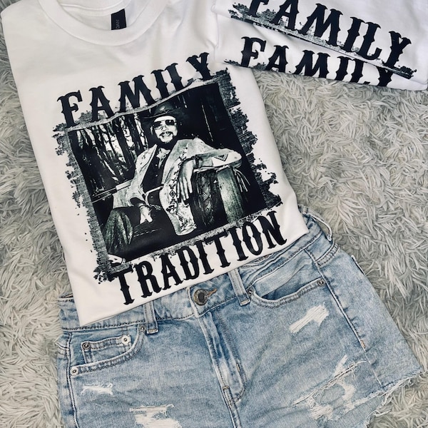 Camiseta de tradición familiar de Hank Jr.
