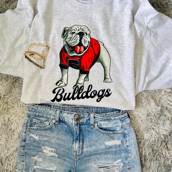 Georgia bulldogs t shirt UGA t shirt dog t shirt game day t shirt bulldogs graphic shirt