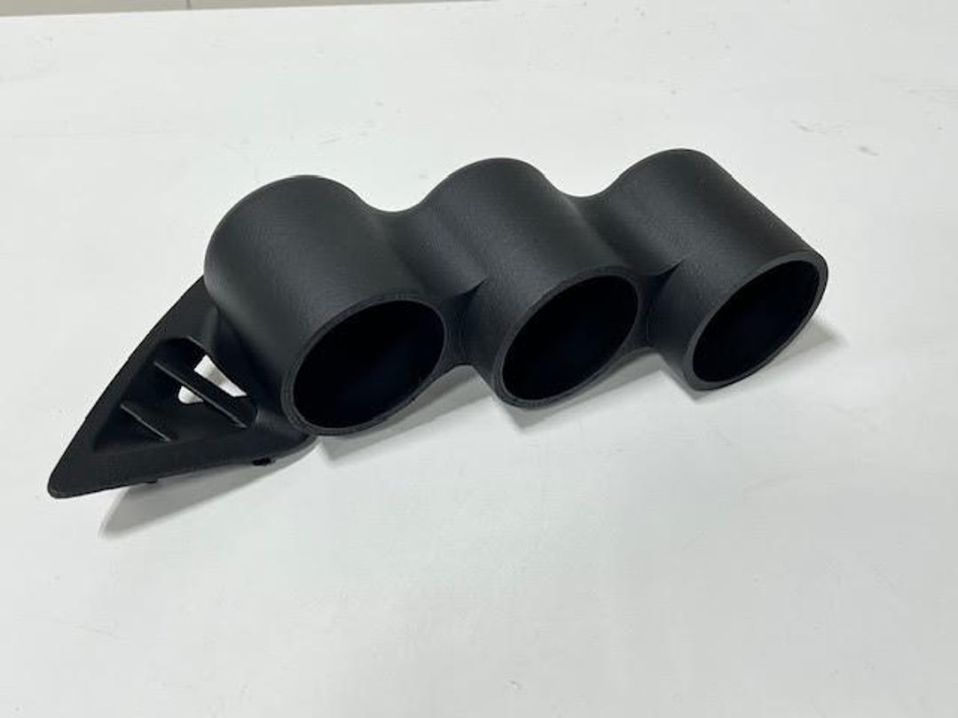 14 18 Mazda 3 Left Side Defrost Vent 52mm Triple Gauge Pod Holder