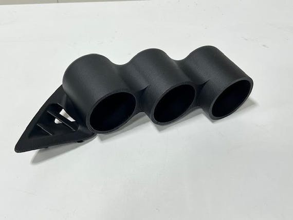 14 18 Mazda 3 Left Side Defrost Vent 52mm Triple Gauge Pod Holder