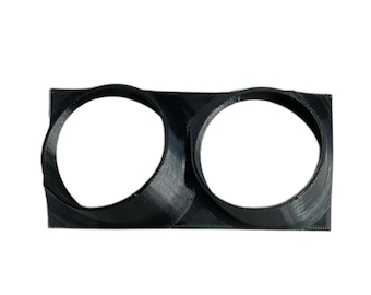 Single Din Radio 52mm Dual Gauge Pod