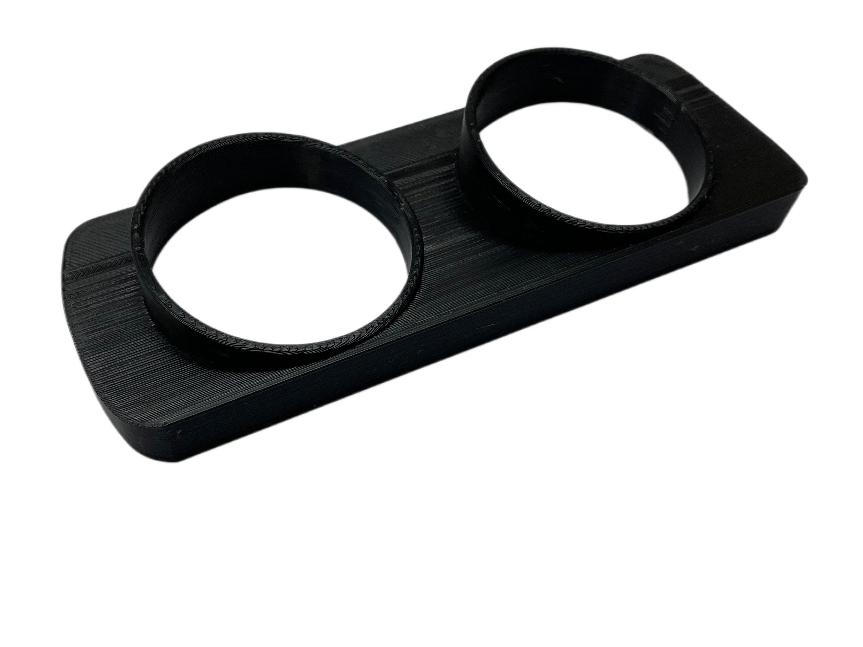 Doble Pod De Calibre 52mm Para Techo De 99-06 Silverado Tahoe Yukon Escalade - Negro