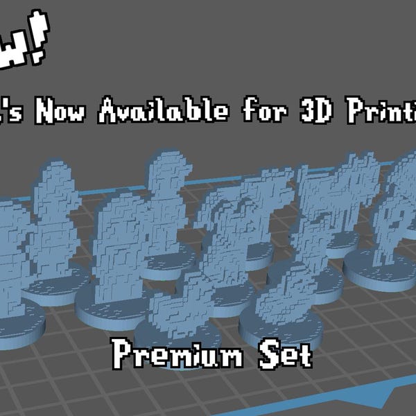Stardew Valley Game Piece STL - Premium 13 Model Set (3D Printing Files)
