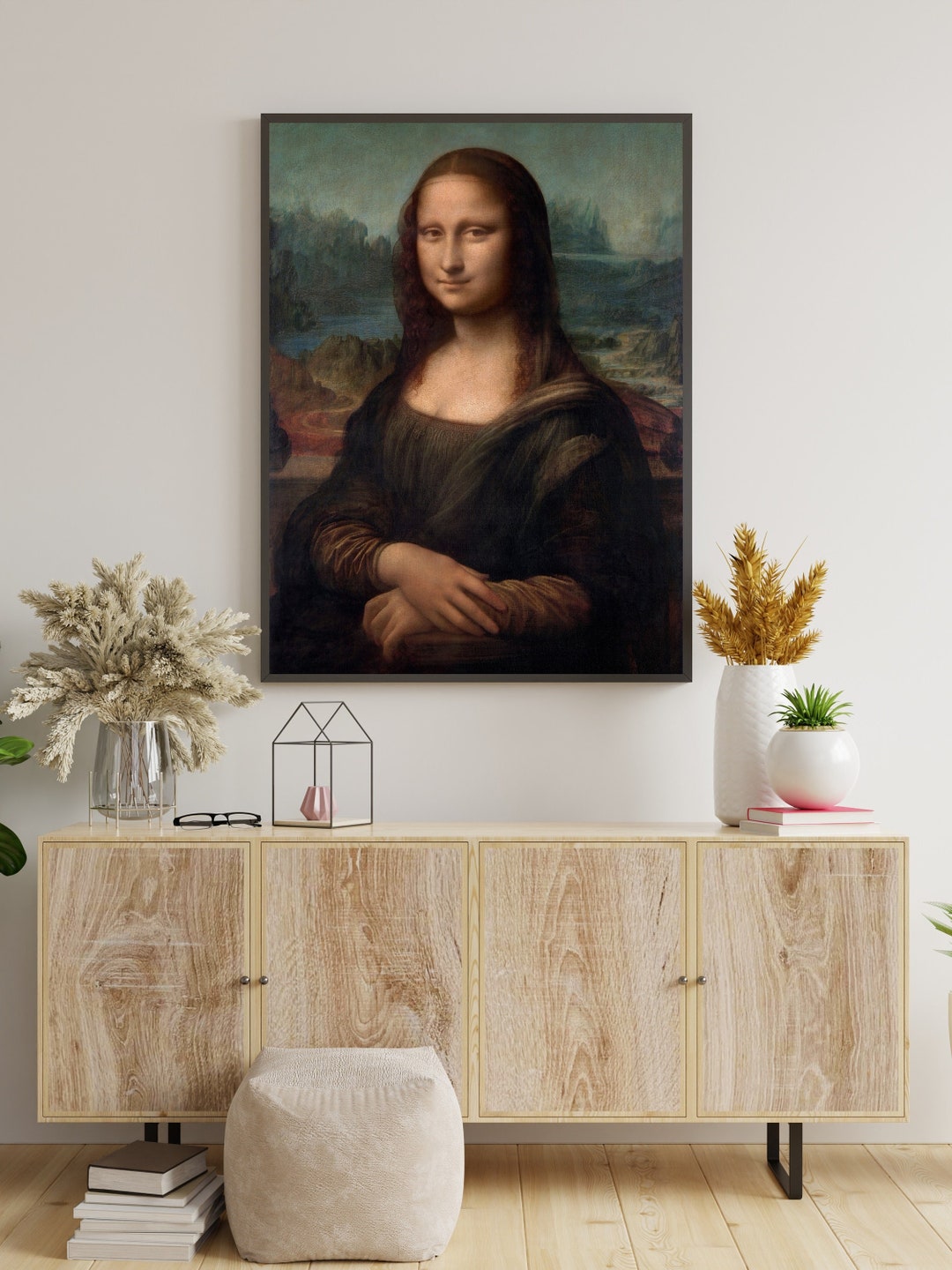 Printable Mona Lisa by Leonardo Da Vinci Digital Art Print Etsy