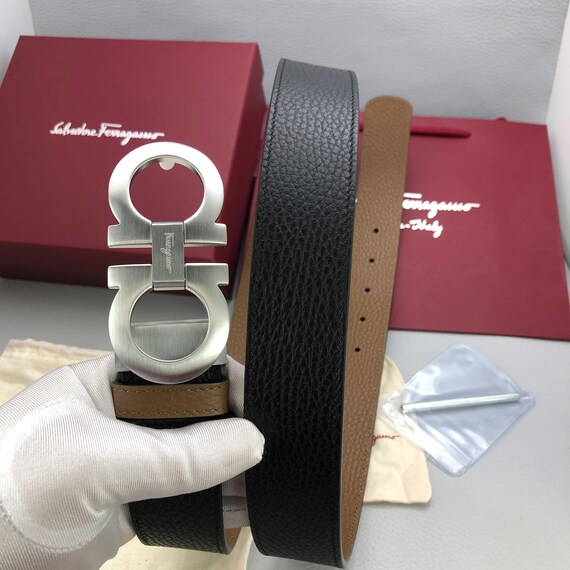 Men’s Ferragamo Luxury Belt leather belt - image 4