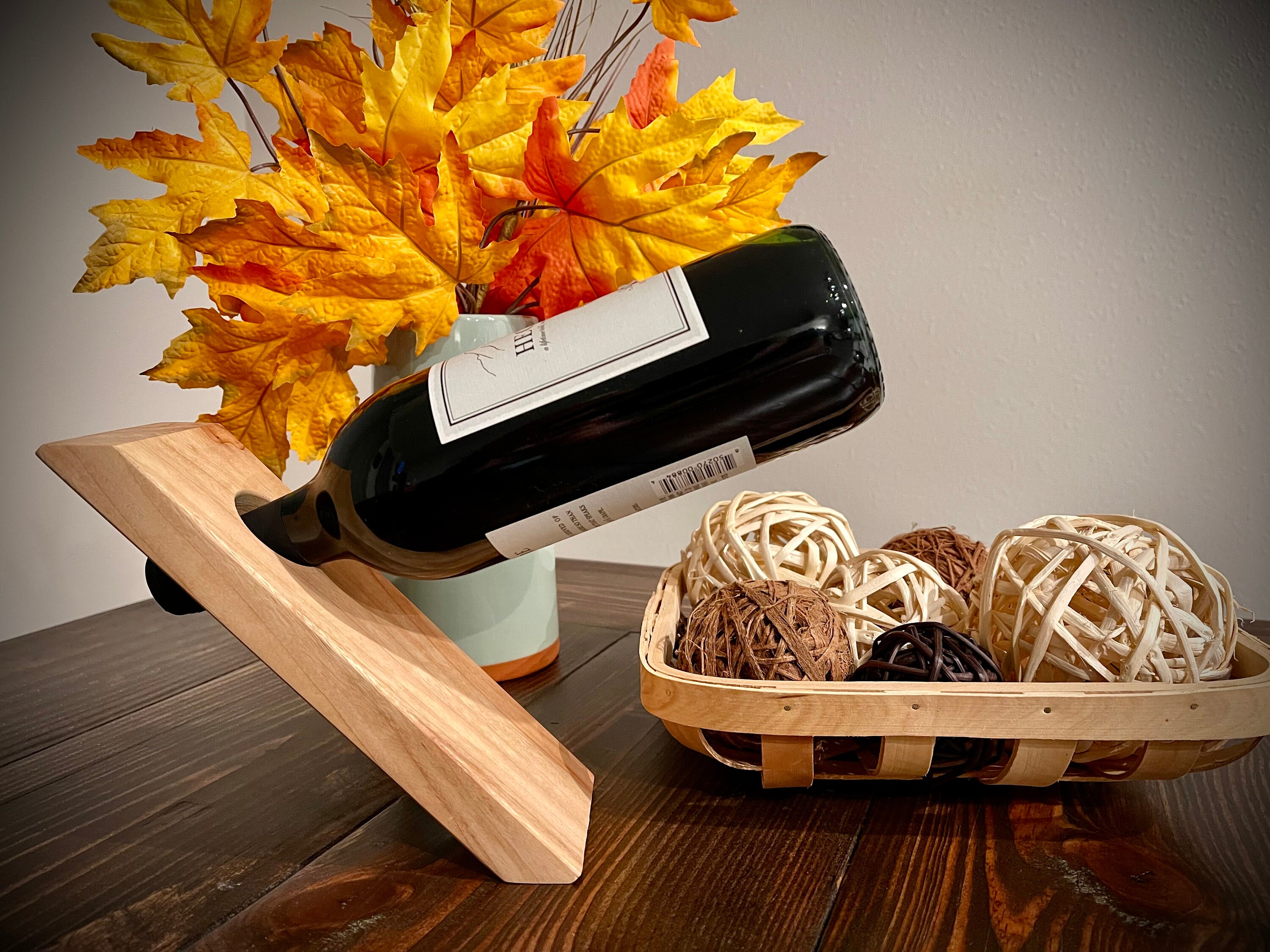 Wine Bottle Holder Magic Wine Bottle Holder Gift Ideas Etsy