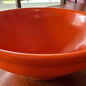 Bauer Orange Bowl - Etsy