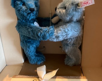 Vintage 1996 Steiff Limited Edition Forever Friends Blue 23 Bears