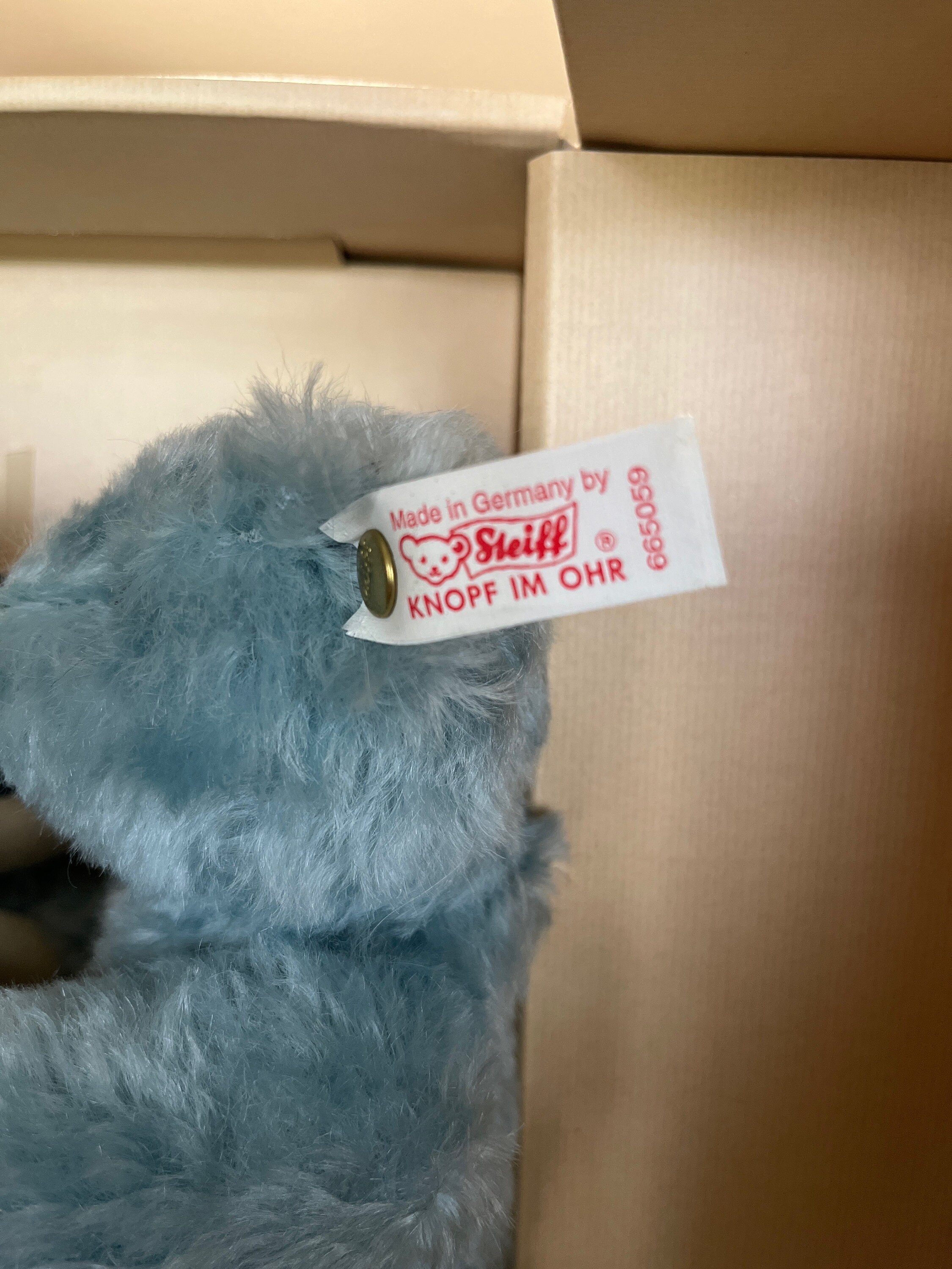 Vintage 1996 Steiff Limited Edition Forever Friends Blue 23 Bears