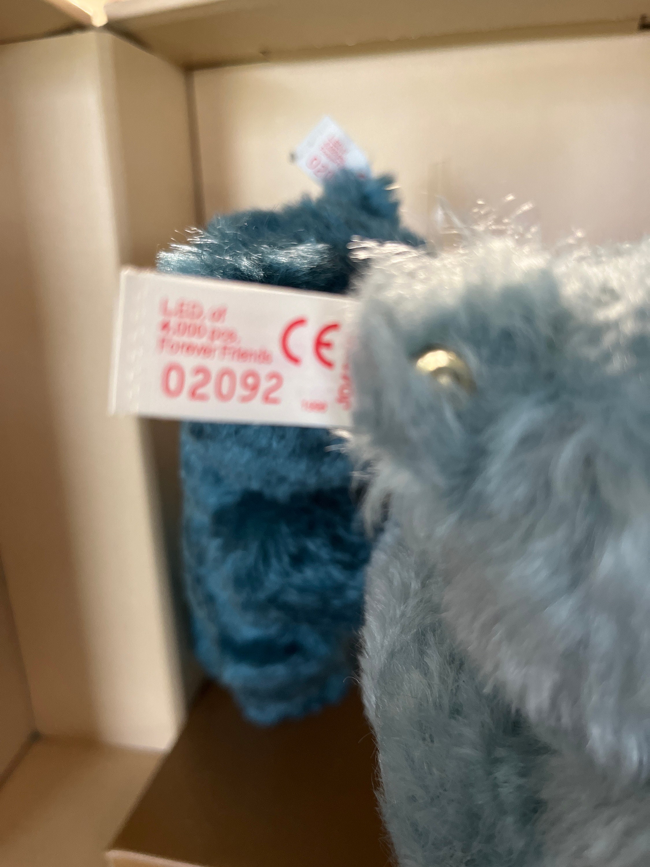 Vintage 1996 Steiff Limited Edition Forever Friends Blue 23 Bears